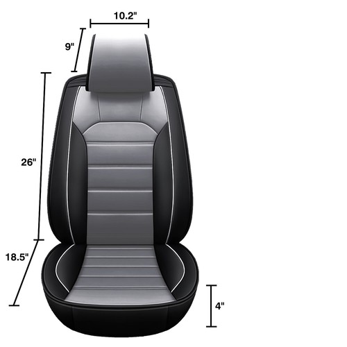For Honda CR-V CRV 5 Seat Full Set Car Seat Covers Leather Front Rear Protectors - Picture 74 of 142