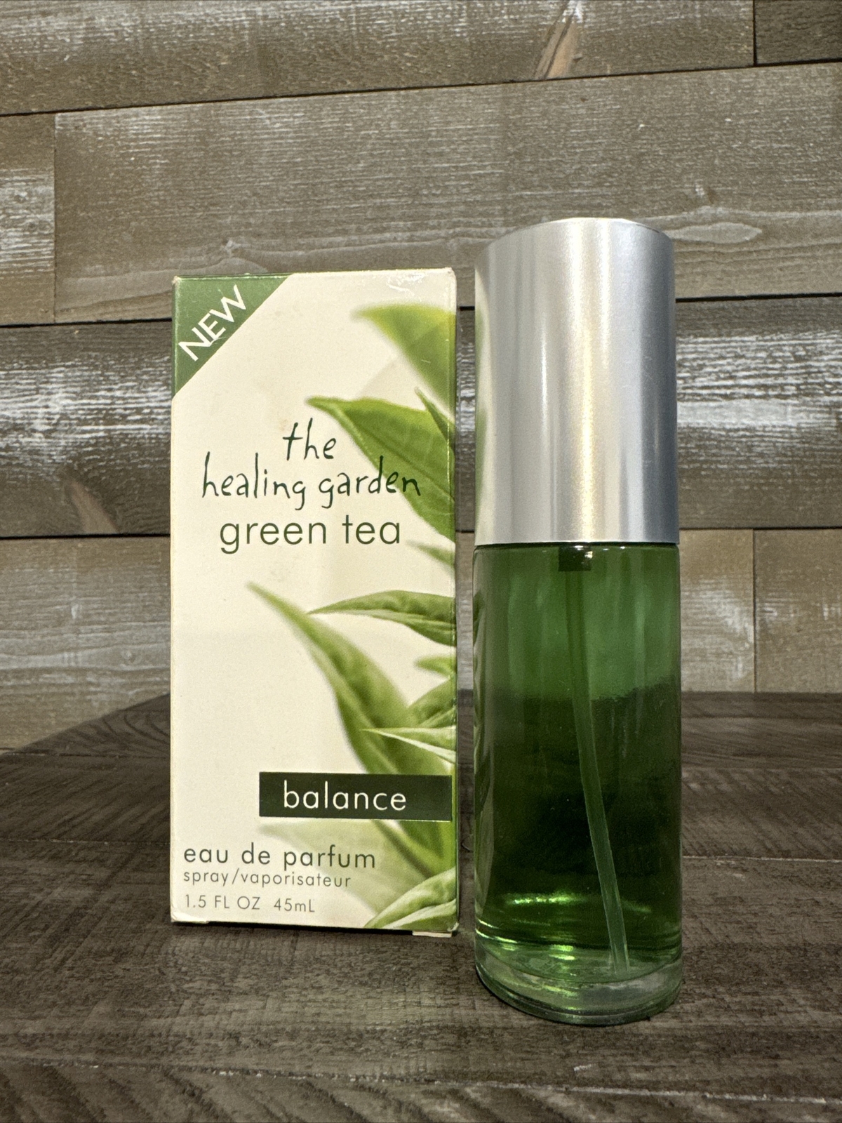 NEW The Healing Garden Green Tea Parfum Perfume Spray 1.5 oz / 45 ml