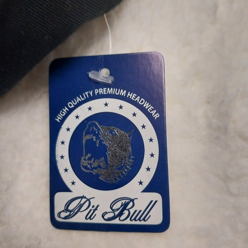Women's PIT BULL Cap Black/White One Size Adjustable Jewered - Picture 22 of 22