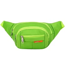 Waist Bag Fanny Pack for Men Women Hip Belt Bum Pouch Sport Travel Purse Unisex