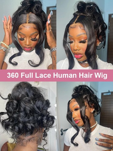 13x6 13x4 Hd transparent lace front human hair wig body wave lace front wig - Bild 4 von 28