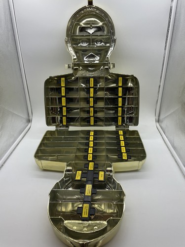 Vintage C-3PO Gold Actionfigur Aufbewahrungskoffer Star Wars 1983 Kenner - Bild 15 von 20