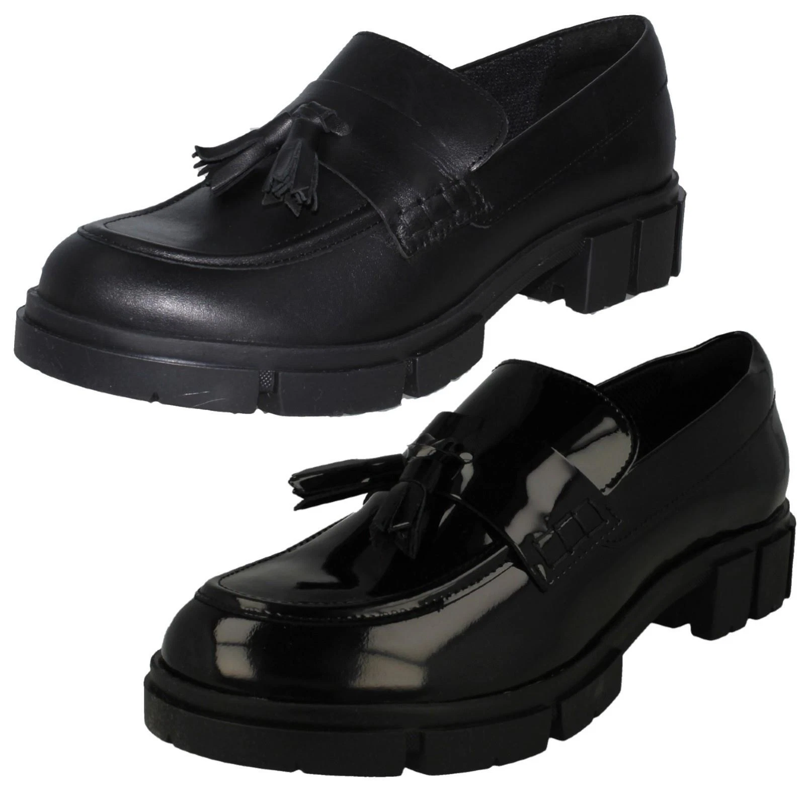 Mocassino donna Clarks Teala stile mocassino slip on scarpe piatte