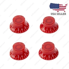 4 Pcs Guitar Control Knobs Speed Knobs Dial Knob 50s Style for SG Les Paul