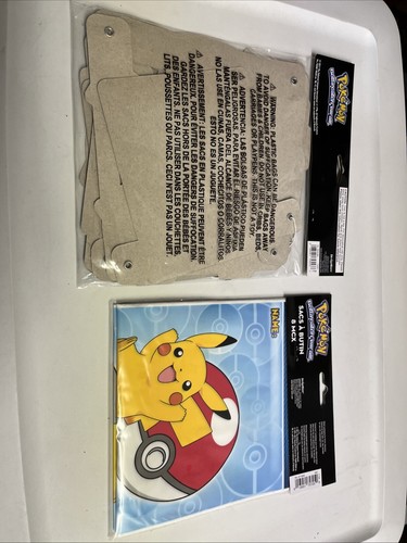 Pokemon Happy Birthday Banner And 1 Pack Of 8 Piece Loot Bags - Picture 2 of 6