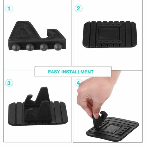 Supporto Cellulare Silicone Antiscivolo per Cruscotto Auto Supporto Telefono Auto Cruscotto - Foto 4 di 9