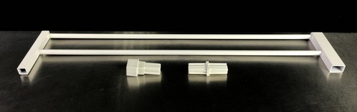 Midwest Homes for Pets 6" Extension for 29" 2929SW-6 High Steel Gate White - Picture 2 of 4