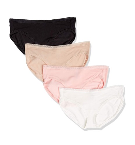 Amazon Essentials Women's Bikini Underwear, Size L, Pack of 4 - Picture 8 of 9
