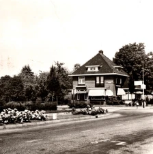 Vintage 1961 RPPC View Of Borculo Street Houses Church Postcard Netherlands