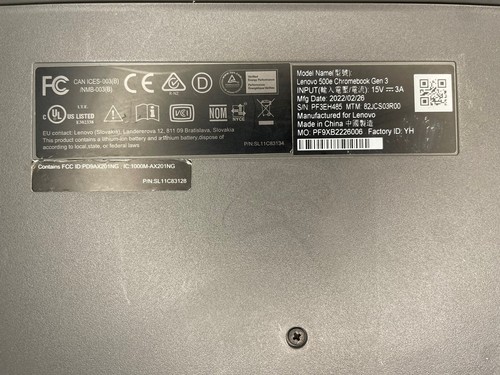 *Lot of locked 15 Lenovo 500e Chromebook Gen 3 11.6" Touchscreen 2 in 1 8GB 64GB - Picture 8 of 9