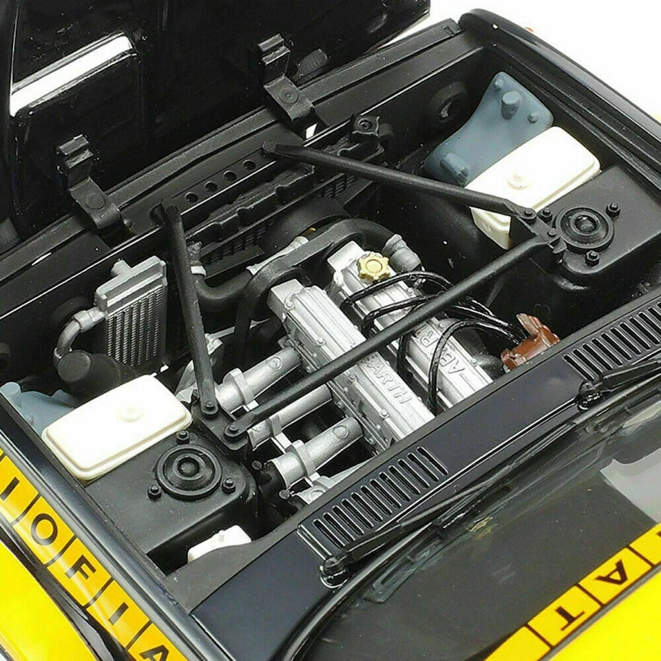 Tamiya 20069 Fiat 131 Abarth Rally Olio Fiat Kit Montaggio 1/20 - Immagine 4 di 4