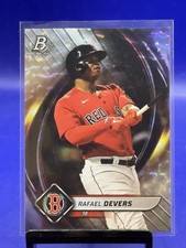 2022 Bowman Platinum Rafael Devers #22 Ice Foilboard Boston Red Sox
