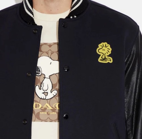 Coach X Peanuts Snoopy Varsity Jacket S - Picture 5 of 7