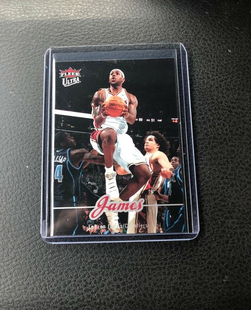 LEBRON JAMES 2007-08 Fleer Ultra #28 Cavs Heat Lakers | eBay