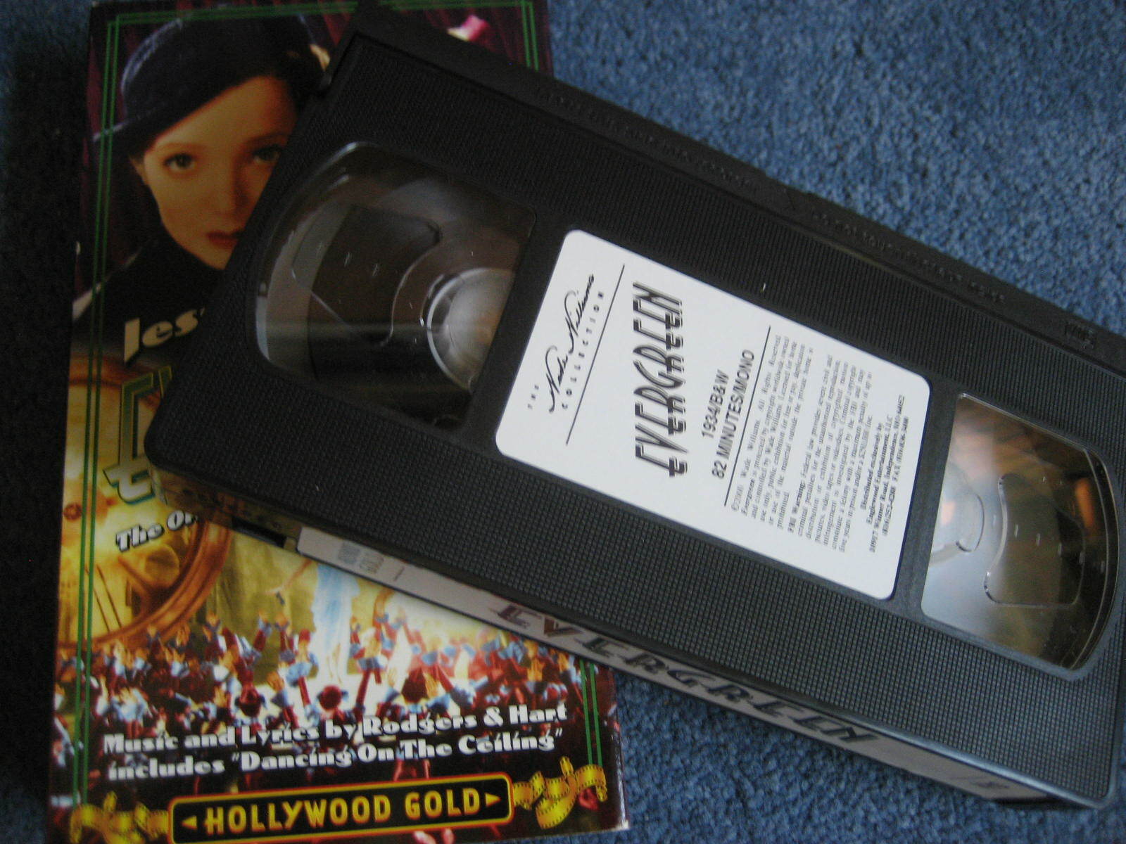 Evergreen Vhs Jessie Matthews Dancing On The Ceiling Rodgers