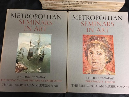 METROPOLITAN SEMINARS IN ART 22 Portfolios: 1-12 and B thru K, 244 Color Prints - Picture 10 of 14
