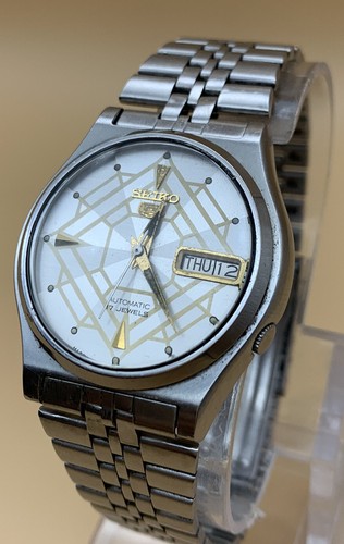 limited edition Seiko “Spider-Dial” automatic 17 jewels Quartz Japan7008-BIPL R1 - Picture 6 of 12