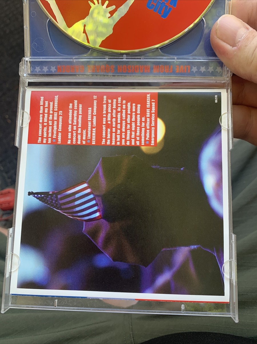 CONCERT FOR NEW YORK CITY - 2 DISCS Eric Clapton/Bon Jovi CONCERT FOR NEW YORK CITY - 2 DISCS Eric Clapton/Bon Jovi