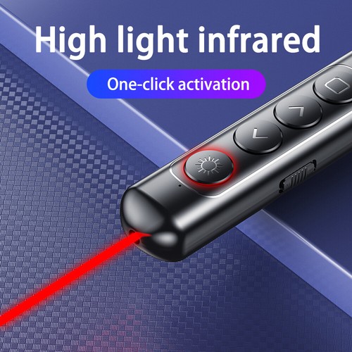 Wireless USB PPT Presenter Powerpoint Clicker Presentation Remote Control Pen - Afbeelding 5 van 18