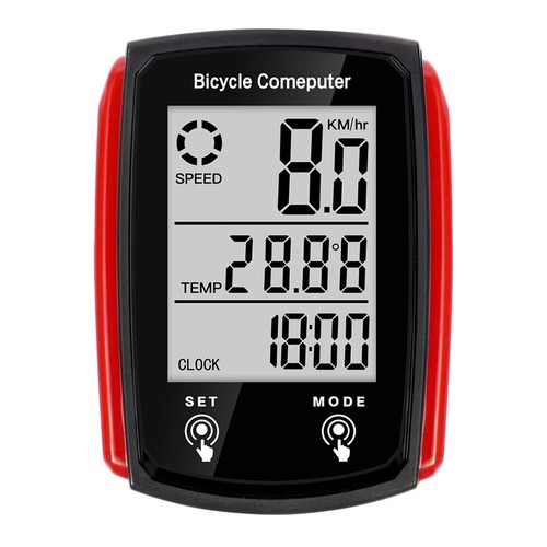 MTB Bike Speedometer Wired Cycling Odometer LCD Touch Screen Bicycle Accessories - Picture 3 of 8