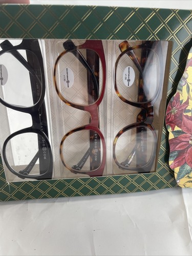 Neu im Karton +1,50 Box Set 3 Paar Max Studio Lesebrille Lesebrille - Bild 7 von 9