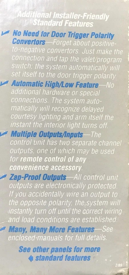 Clifford Intelliguard 300 | O.G. Car Alarm w/Remote & Transmitter (New!) - Image 3 of 4