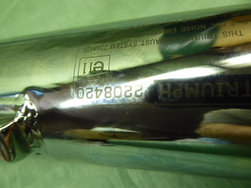 Exhaust Rocket Roadster 2300 Triumph Muffler Exhaust T2208420 - Condition AAA - Picture 8 of 13