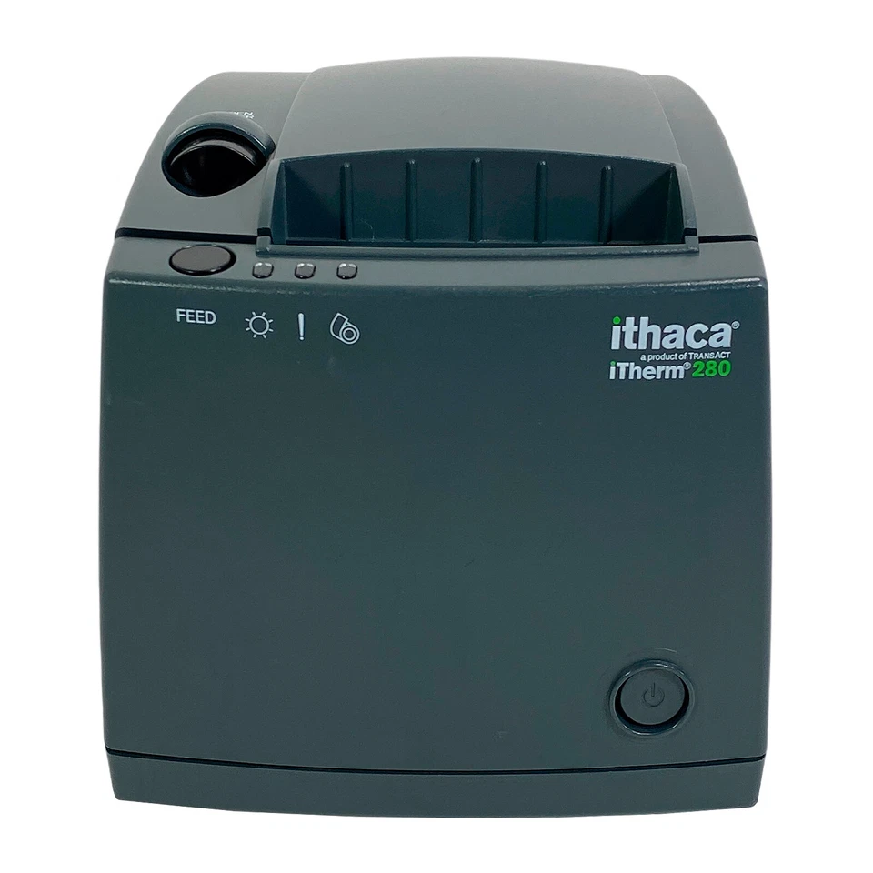 TransAct Ithaca iTherm 280 MOD 280-UL-1 Thermal POS Receipt Printer USB Cutter - Image 3 of 4