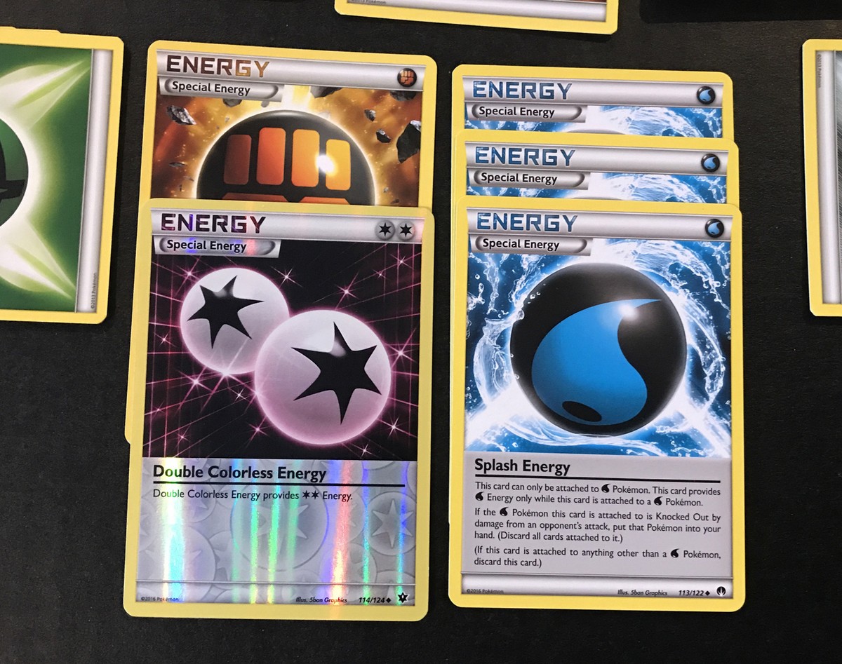 95 Pokmon TCG Energy Cards 10x Each Type Plus 5 Special Energy (P434) |  eBay