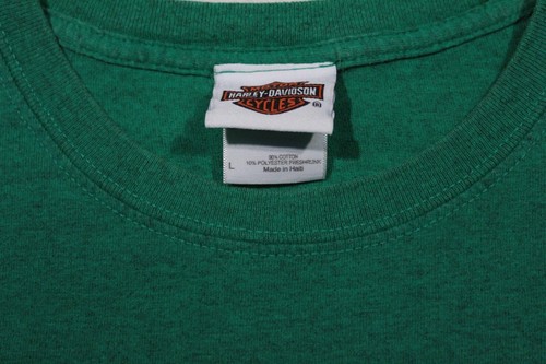 Camiseta Harley-Davidson Orlando Florida Para Hombre L Verde Manga Corta Doble Cara - Imagen 4 de 17
