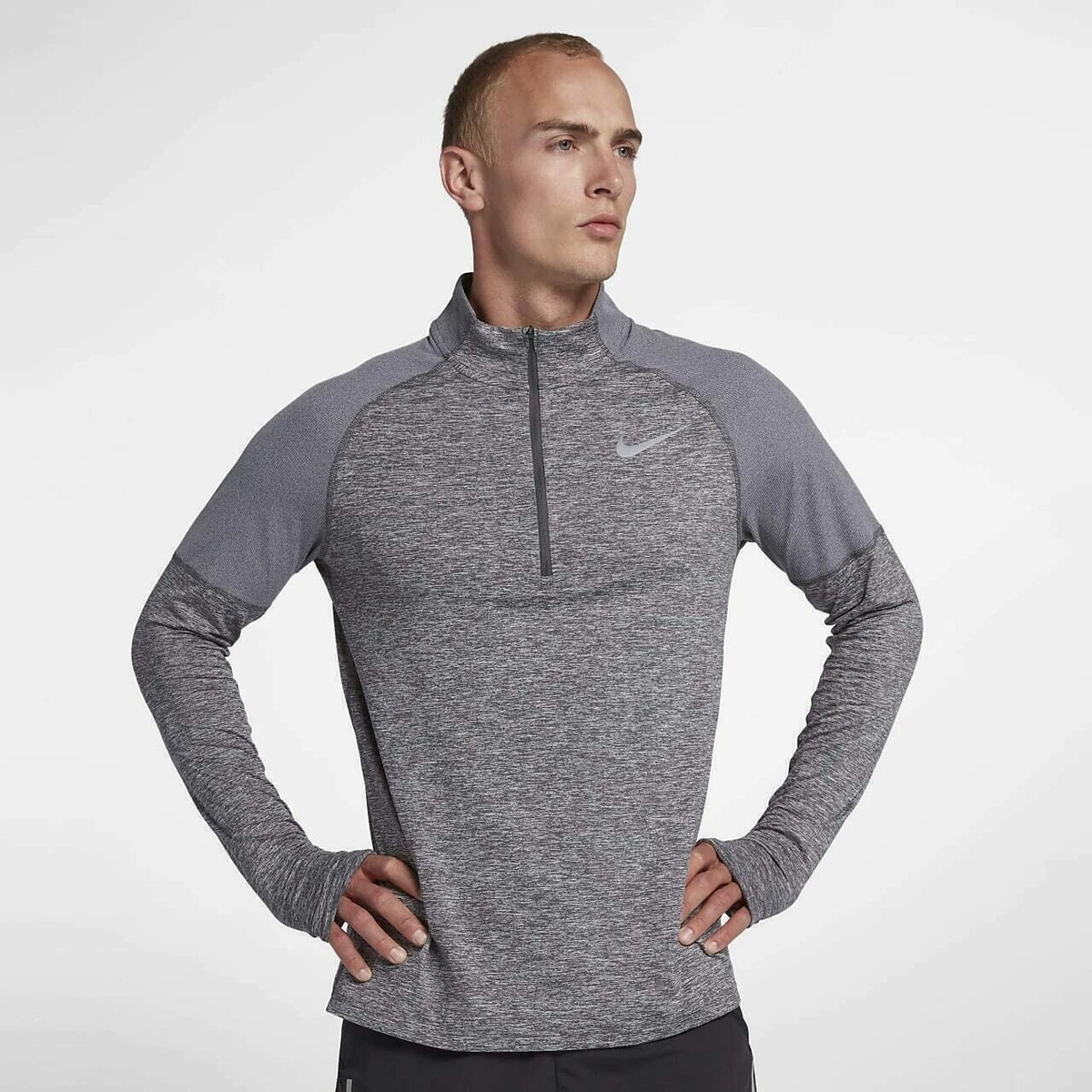 Camiseta nike element hz 2.0 manga hot sale longa masculina