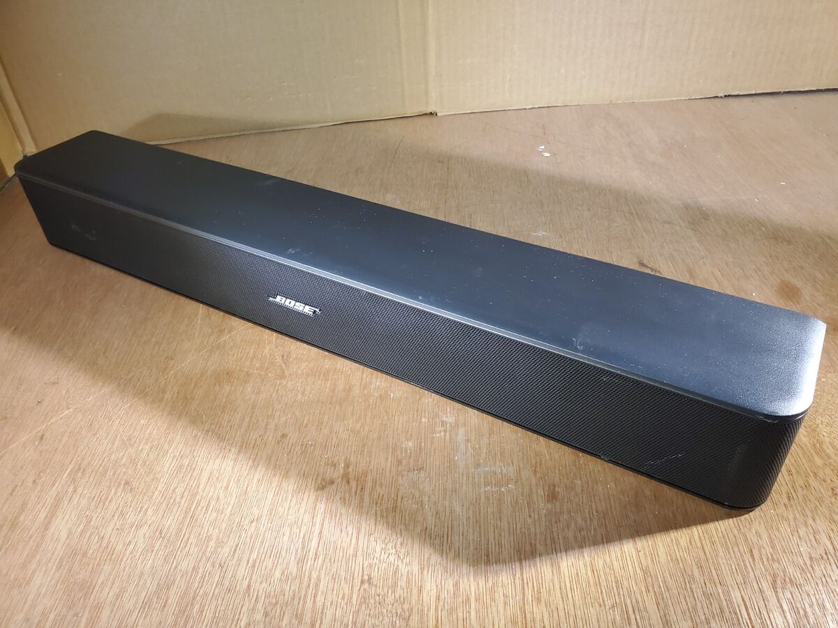 Bose Solo TV Black Soundbar 30w Speaker Model: 418775 NO Bose Solo TV Black Soundbar 30w Speaker Model: 418775 NO