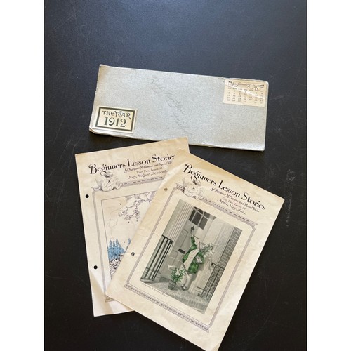 Gran lote de varios anuncios en papel vintage de principios del siglo XX - Imagen 6 de 17