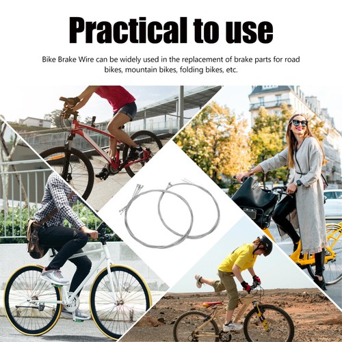 Set Ingranaggi Filo Freno Line Kit Cavi per Biciclette Bici Acciaio Inox - Foto 11 di 12