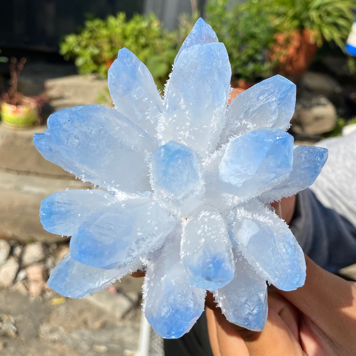 Scratch Crystal Flowers
