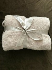 New Barefoot Dreams CozyChic Throw Knit Blanket Sand