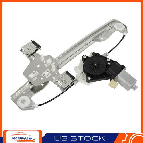 Par de reguladores de ventana trasera con motor para Ford Fusion y Mercury Milan 2006-2012 - Imagen 15 de 22