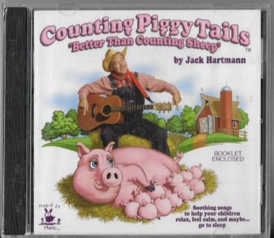 Jack Hartmann Counting Piggy Tails Better Than Counting Sheep Audio CD (2004)