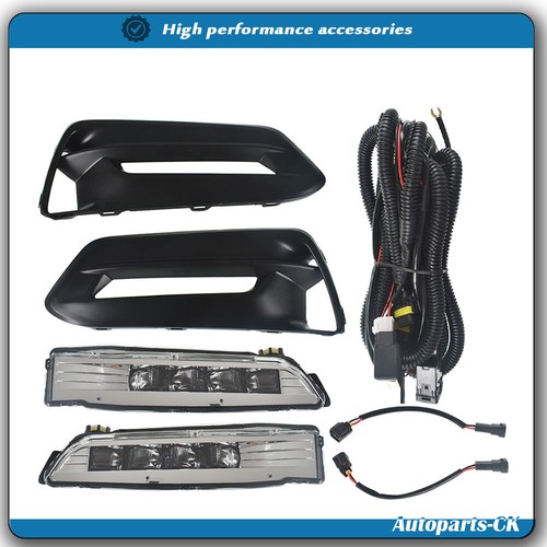 For Honda Accord 18-19 1.5L 2.0L Front Bumper LED Fog Light Assembly DRL RH+LH - Bild 1 von 12