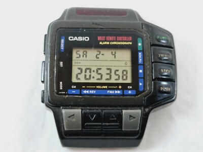 VINTAGE CASIO CMD-10 DIGITAL WRIST WATCH TV IR REMOTE
