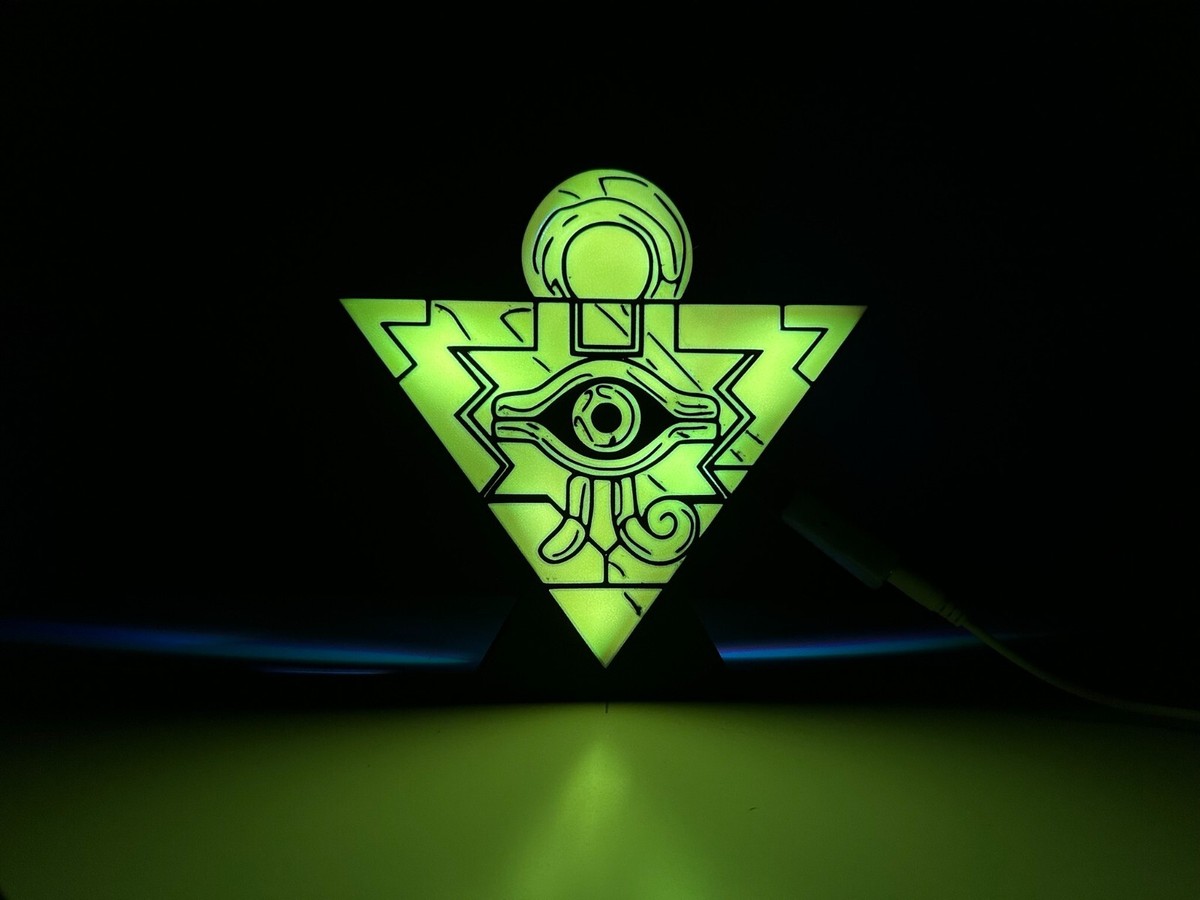 Yu-Gi-Oh! Millennium Puzzle RGB Sign Night Light Lamp Gaming Decor