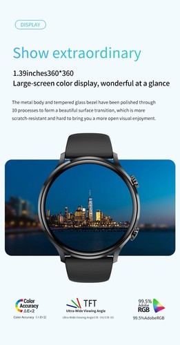Smart Watch Custom Watch Face Bluetooth Connect Calling Bracelet IP67 Waterproof - Zdjęcie 10 z 28