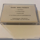 Oasis roll with it - Ultra rare 1995 Creation Records promo cassette prerelease