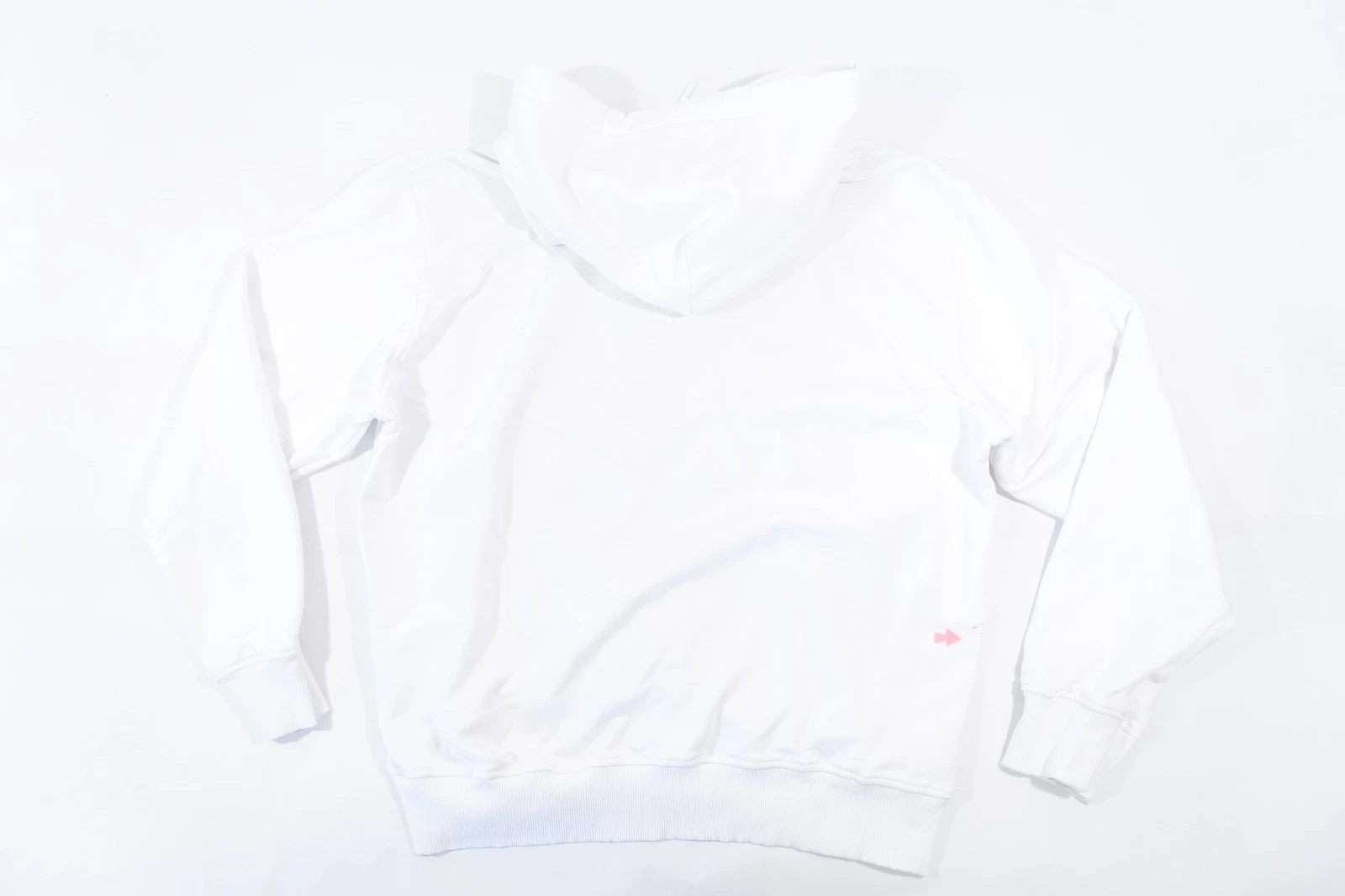 VERSACE JEANS COUTURE BIANCO ORO 2XL PULLOVER FELPA CON CAPPUCCIO MAGLIONE