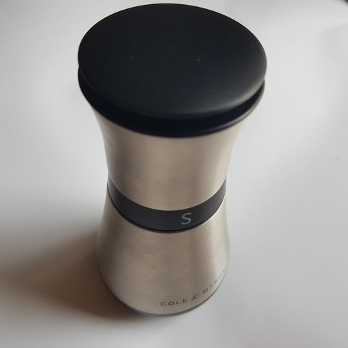 Cole & Mason Henley Salt Mill Grinder stainless brushed finish Precision picnic - Picture 13 of 19