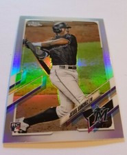 2021 Topps Chrome - Jesus Sanchez - Miami Marlins -  Refractor - RC