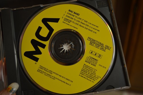 MAC BAND PROMO CD SOMEONE TO LOVE MCA RECORDS 1990 - Foto 1 di 3