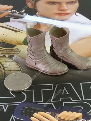Hot Toys MMS559 Star Wars Disney Rey 1/6 action figure's shoes / Boots only - Picture 5 of 5