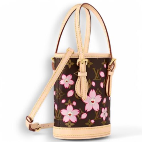 LOUIS VUITTON × Takashi Murakami Nano Bucket Bag M13417 Cherry Blossom - Picture 4 of 6