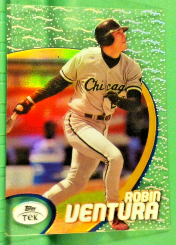 🔥CHICAGO WHITE SOX🔥 Pre-Owned Mirror 1998 Topps Tek Frank Thomas Ventura Belle - Picture 8 of 11